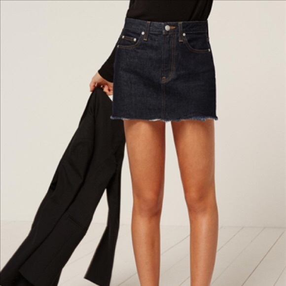 Reformation Dresses & Skirts - Reformation Parker Denim Mini Skirt